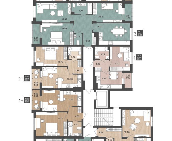 квартира г Калининград р-н Московский ул Интернациональная 18 фото 2