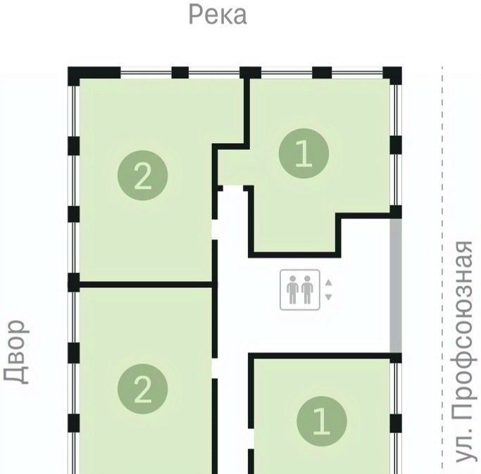 квартира г Тюмень р-н Центральный ул Причальная 11 фото 2