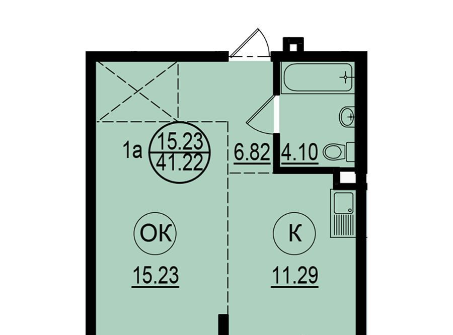 квартира р-н Иркутский п Молодежный ул Березовая 15/2 фото 1