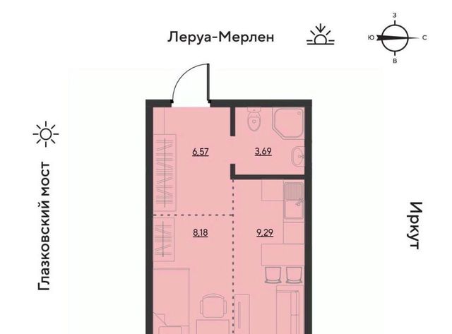 р-н Свердловский ул Набережная Иркута 23 Затон кв-л фото