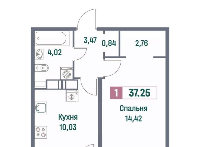 р-н Всеволожский г Мурино пр-кт Ручьевский 1/24 Девяткино фото