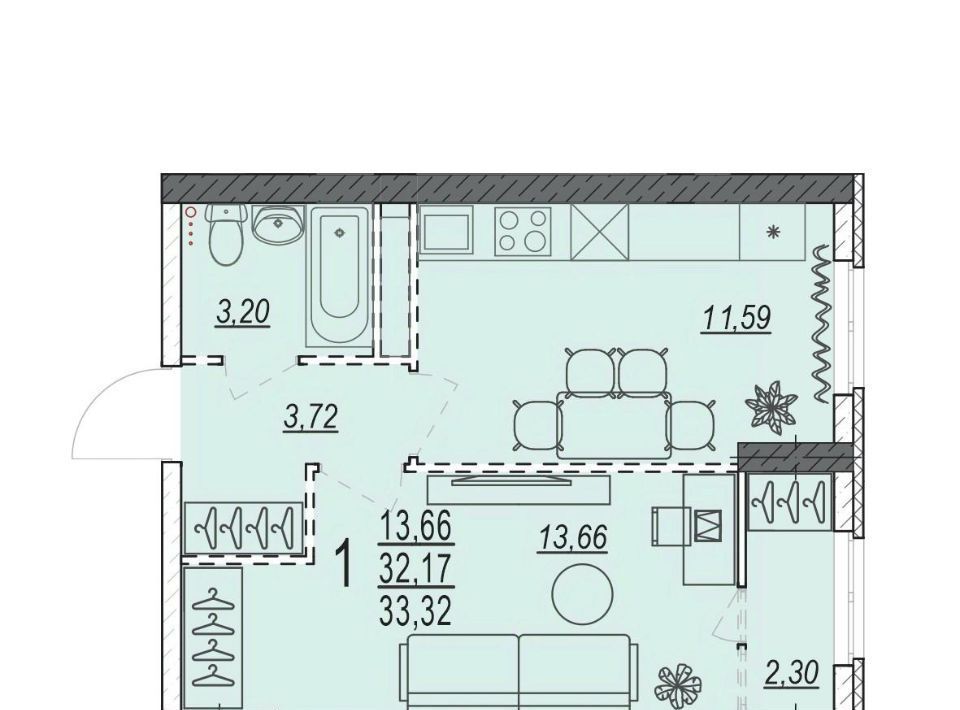 квартира г Волгоград р-н Советский 218-й микрорайон фото 1