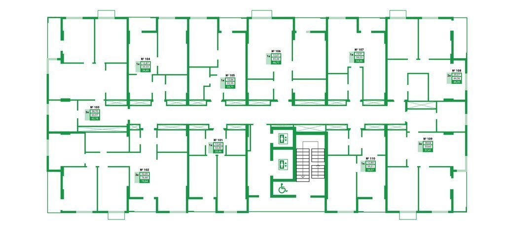 квартира г Симферополь ул Бородина 59г фото 2