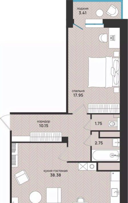 квартира г Архангельск Октябрьский ул Свободы 16 фото 1
