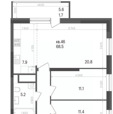 р-н Кировский дом 1 фото