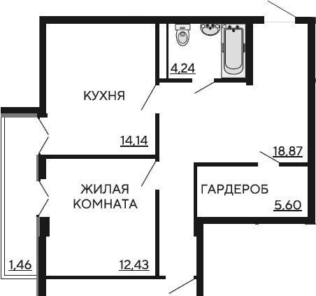 квартира г Краснодар р-н Прикубанский ул Краеведа Соловьёва 6/4 фото