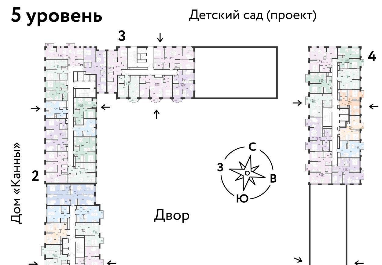 квартира г Тюмень р-н Центральный ул Береговая 100к/1 фото 2