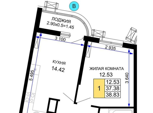 г Краснодар р-н Центральный ул Воронежская 47/11 ЖК Фонтаны фото