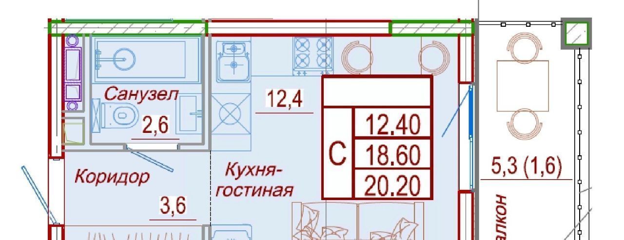 квартира р-н Анапский с Сукко ул Мирная 9 муниципальное образование, Анапа фото 1