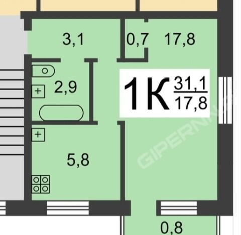 квартира г Нижний Новгород Чкаловская ул Чкалова 11 фото 1