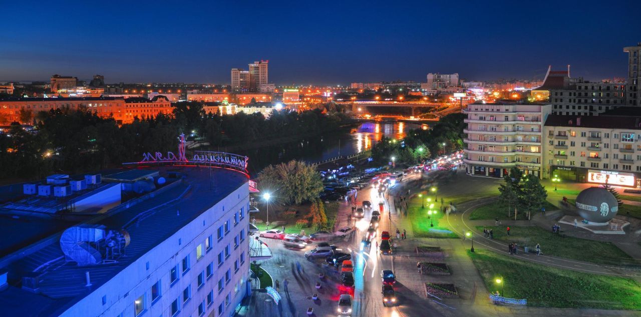 комната г Омск р-н Центральный ул Лермонтова 2 фото 24