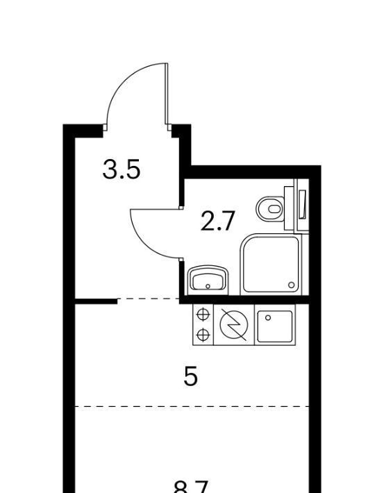 квартира г Одинцово ул Рябиновая 5 Одинцово фото 1