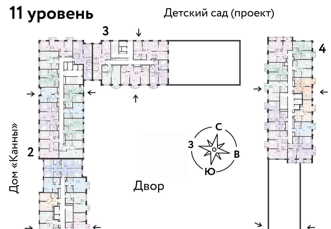 квартира г Тюмень р-н Центральный ул Береговая 100к/1 фото 2