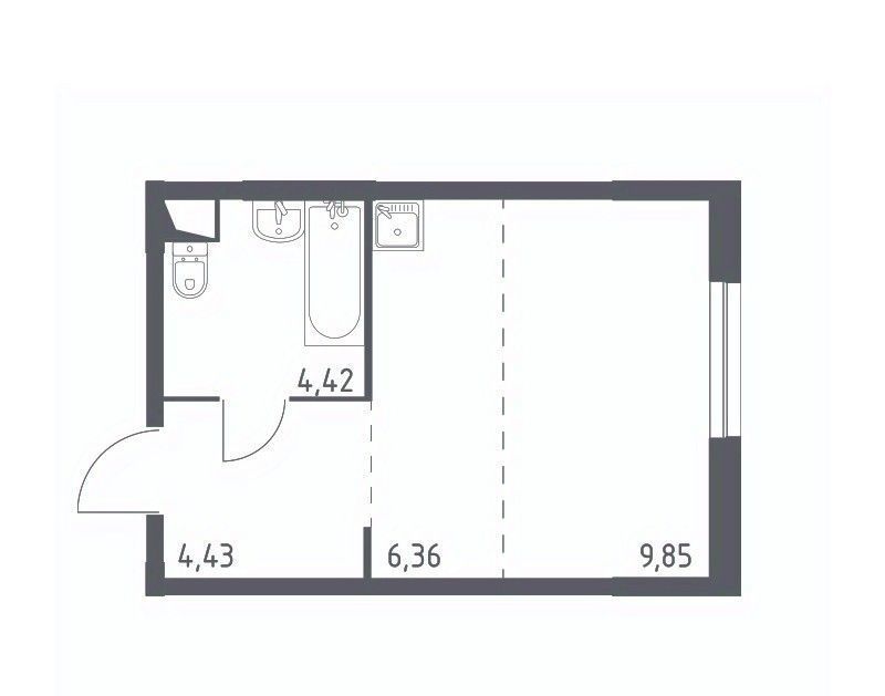 квартира г Москва п Кокошкино ул Аэростатная 14к/1 метро Рассказовка фото 1