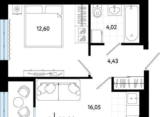 г Тюмень р-н Ленинский ул Газопромысловая 1к/2 фото