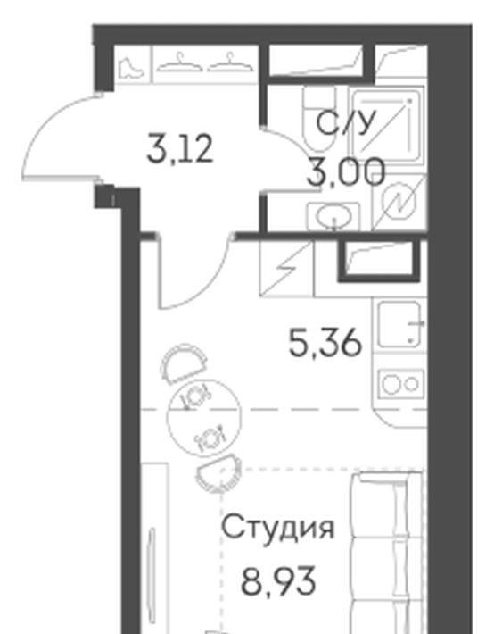 квартира г Москва метро Юго-Восточная метро Нижегородская ЖК Аквилон Бисайд ао, Нижегородский район муниципальный район фото 1