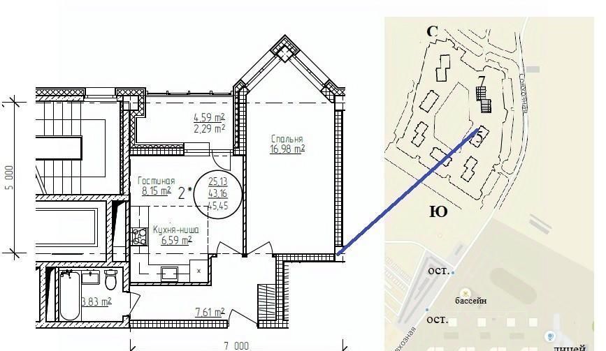 квартира г Хабаровск р-н Железнодорожный Ореховая сопка ул Редько 12/5 фото 1