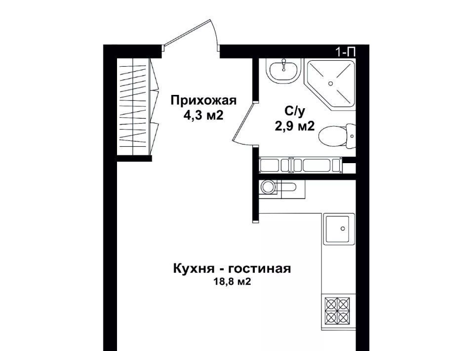 квартира г Астрахань р-н Советский ЖК «Зацаревье квартал» фото 1