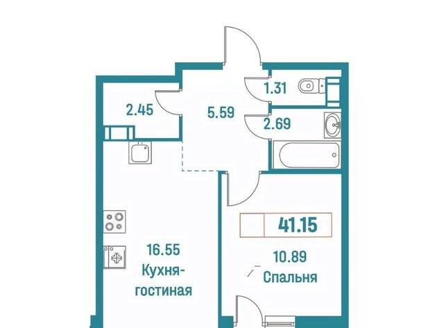 р-н Всеволожский г Мурино ул Екатерининская 18/3 Девяткино фото