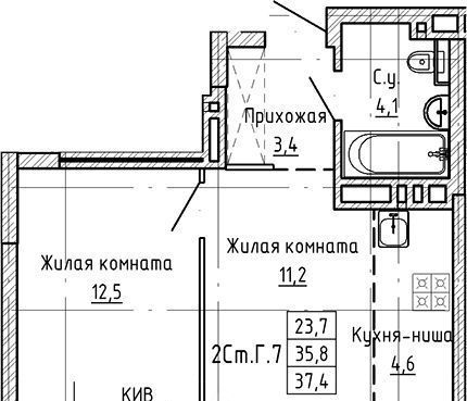 квартира г Новосибирск р-н Заельцовский Заельцовская ул Ляпидевского 5 фото 1