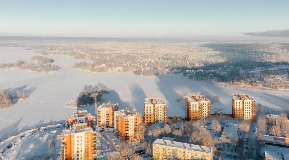 квартира г Выборг р-н Центральный наб Адмирала Чичагова 6 фото 22