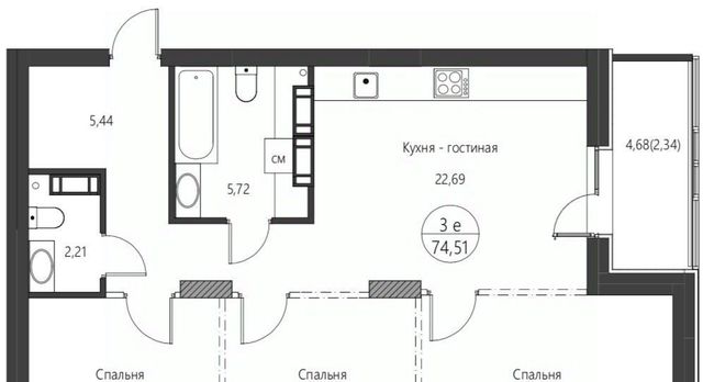 г Хабаровск р-н Индустриальный ул Сысоева 21/1 фото