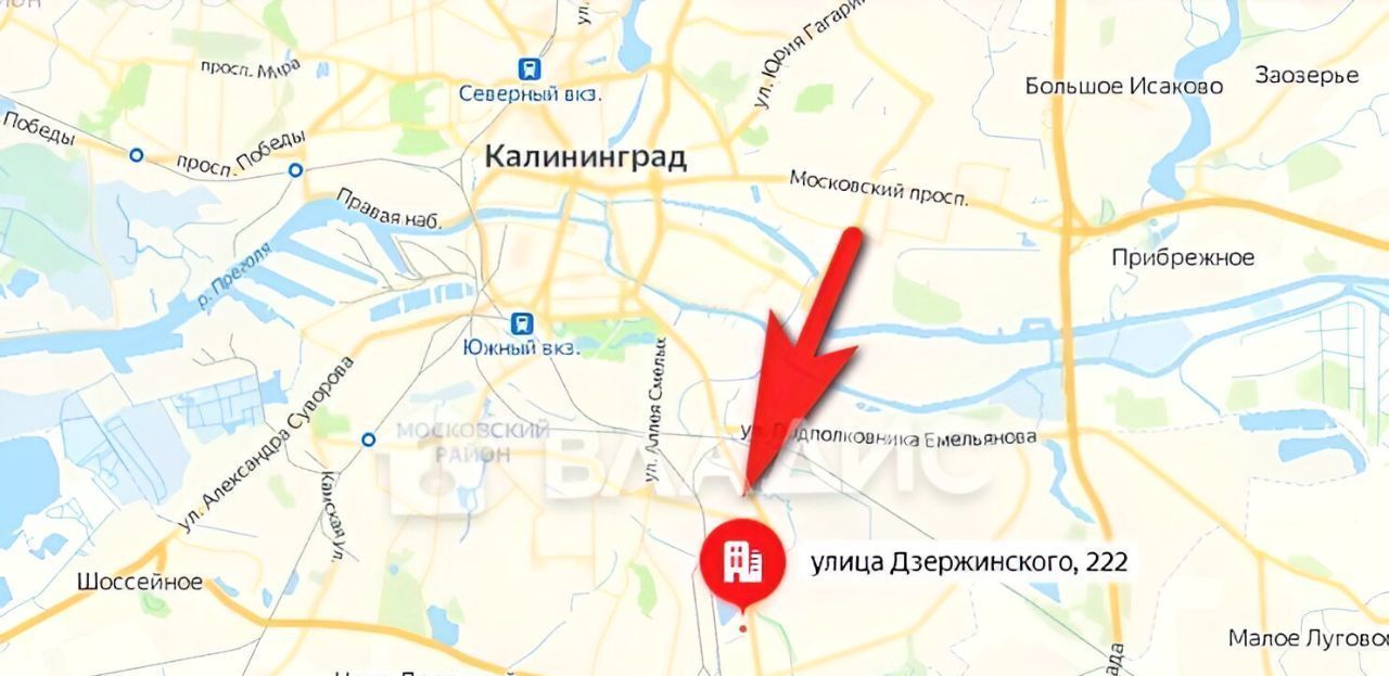 офис г Калининград р-н Московский ул Дзержинского 222 фото 6