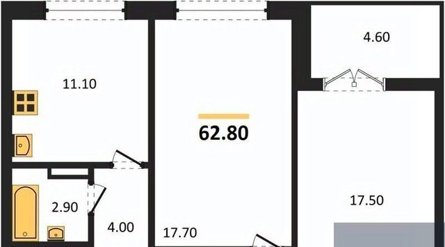 квартира г Воронеж р-н Советский Шилово ул Ключникова 14/2 Жилой Ласточкино кв-л фото