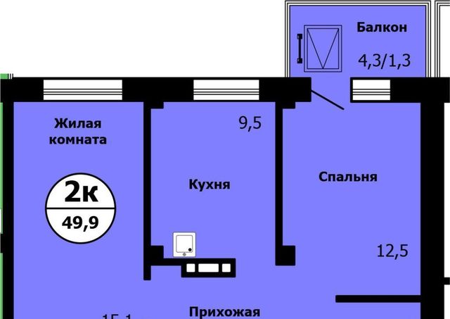 г Красноярск р-н Свердловский ул Лесников 1 Красноярский кадастровый район фото