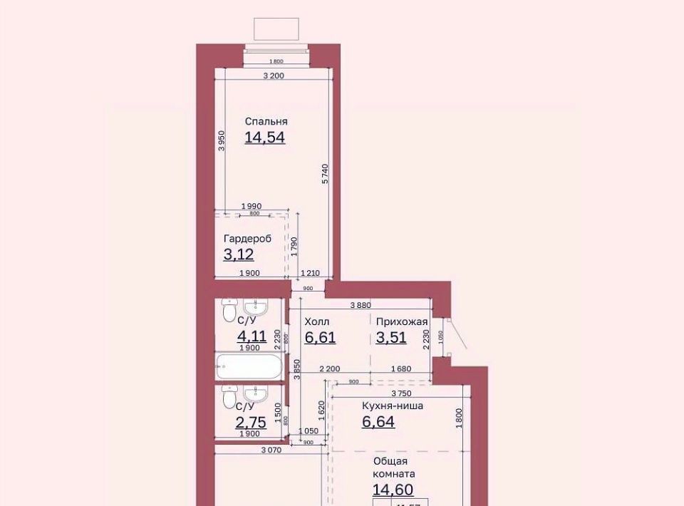 квартира г Барнаул р-н Центральный ул Гоголя 52 фото 1