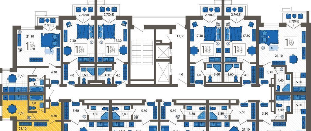 квартира г Сочи р-н Адлерский ул Искры 88/5 фото 2