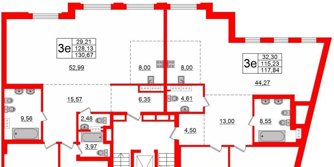 квартира г Санкт-Петербург метро Площадь Ленина наб Воскресенская 32 Литейный округ фото 2