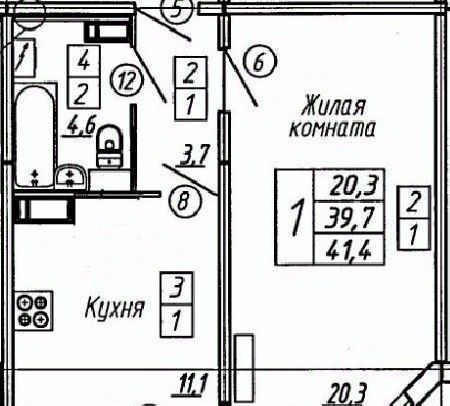 р-н Советский микрорайон Пироговка Крымский Квартал жилой комплекс фото