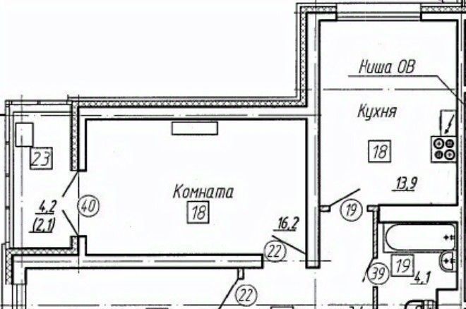 квартира г Воронеж р-н Советский микрорайон Пироговка Крымский Квартал жилой комплекс фото 1