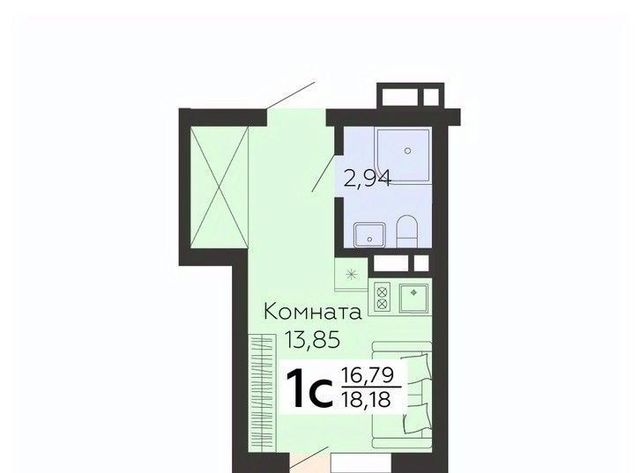 квартира г Воронеж р-н Коминтерновский ул 45 стрелковой дивизии 117 фото