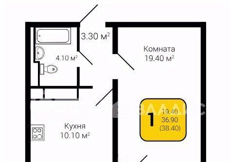 квартира г Воронеж р-н Центральный Северный пр-кт Московский 130/1 ул Загоровского фото