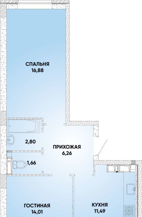 квартира г Краснодар р-н Прикубанский Достояние мкр фото 1