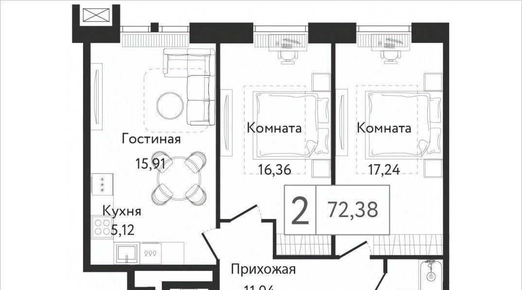 квартира г Москва метро Технопарк ЖК Дрим Тауэрс фото 1