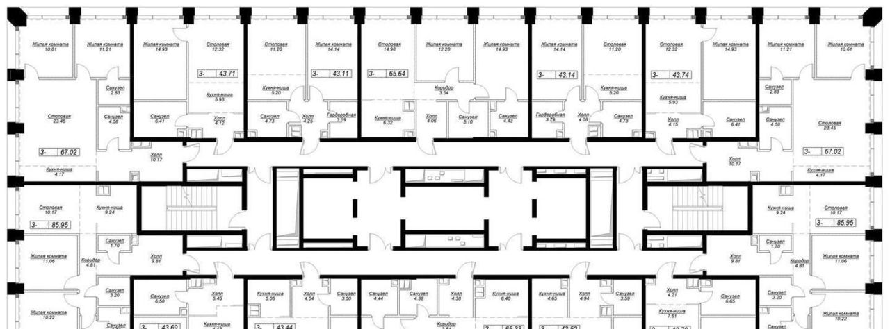 квартира г Москва метро Рижская ул 4-я Марьиной Рощи 12к/2 фото 2