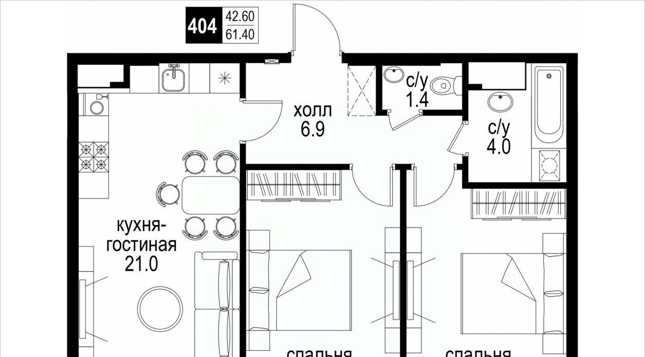 квартира г Москва метро Электрозаводская ЖК Интеллигент фото 1