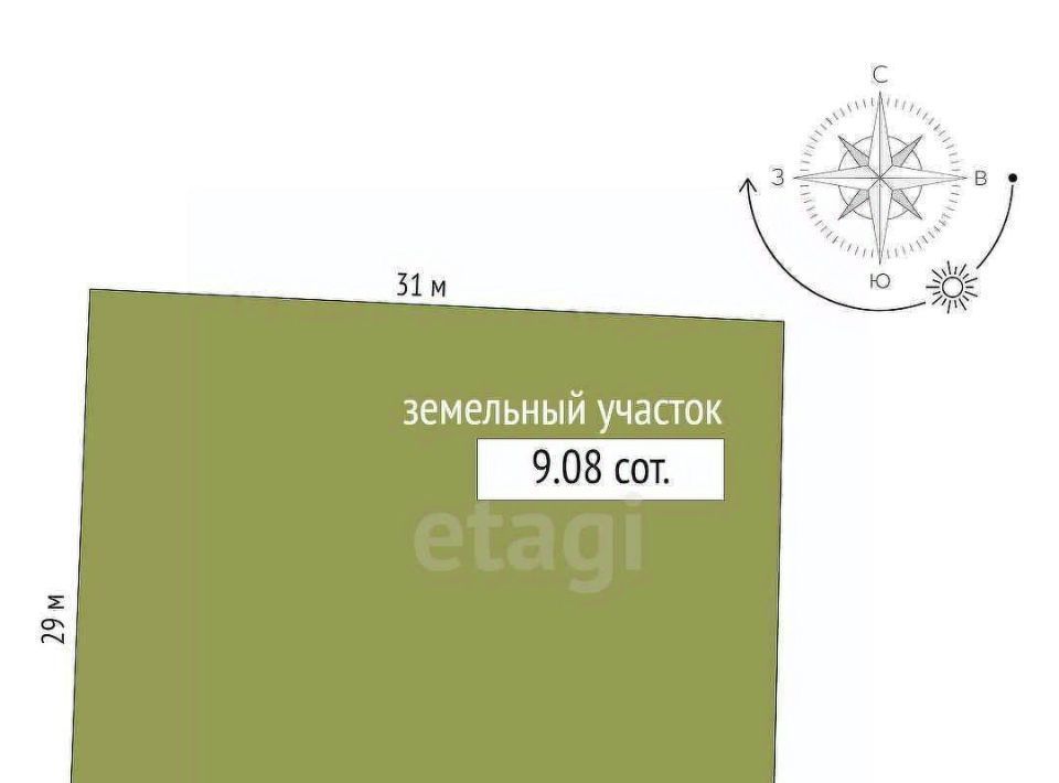 земля г Тюмень р-н Центральный снт Поле чудес-2 ул Ягодная 2-я 227 фото 16