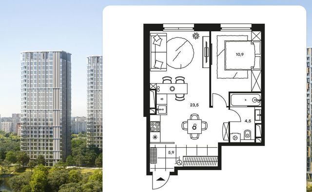 метро Тушинская ш Волоколамское 81/2с 3 фото