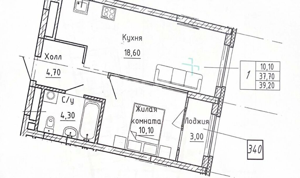 квартира г Екатеринбург Уральская ул Готвальда 24/5 фото 16