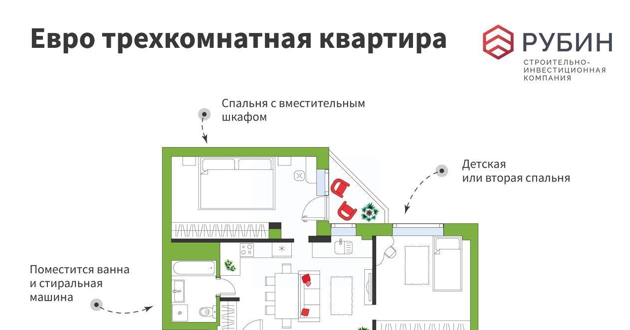 квартира г Архангельск р-н Ломоносовский округ пр-кт Ломоносова 98 фото 1