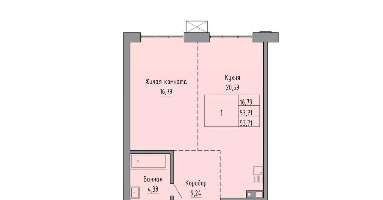 квартира г Хабаровск р-н Индустриальный ул Шеронова 20 фото 1