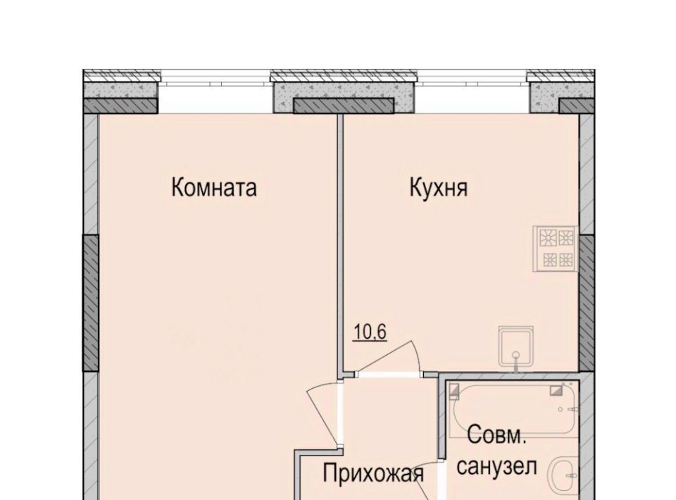 квартира г Ижевск р-н Первомайский ул Камбарская 94к/4 фото 1