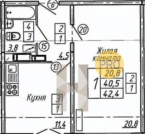 квартира г Воронеж р-н Советский Шилово Жилой Ласточкино кв-л фото 2