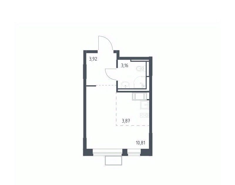 квартира г Москва п Кокошкино д Санино ЖК Новое Внуково метро Рассказовка к 22 фото 1