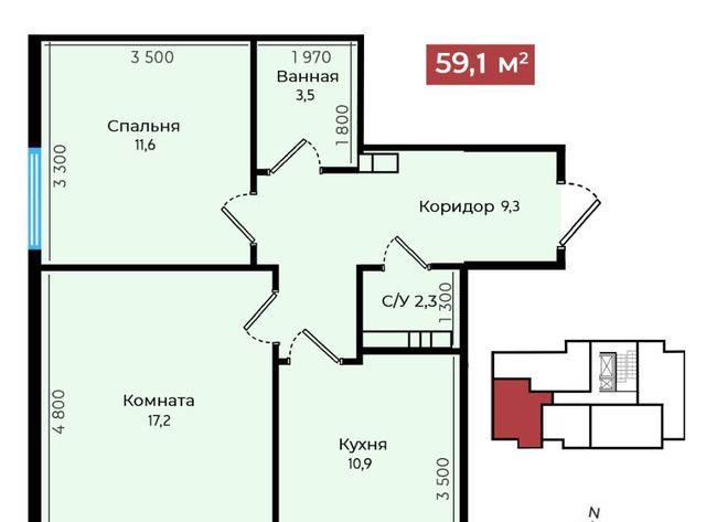 р-н Промышленный ЖК Европейский-4 № 35 мкр фото