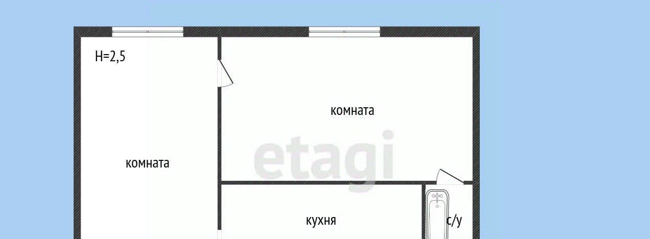 комната г Кострома ул Терешковой 8 фото 11